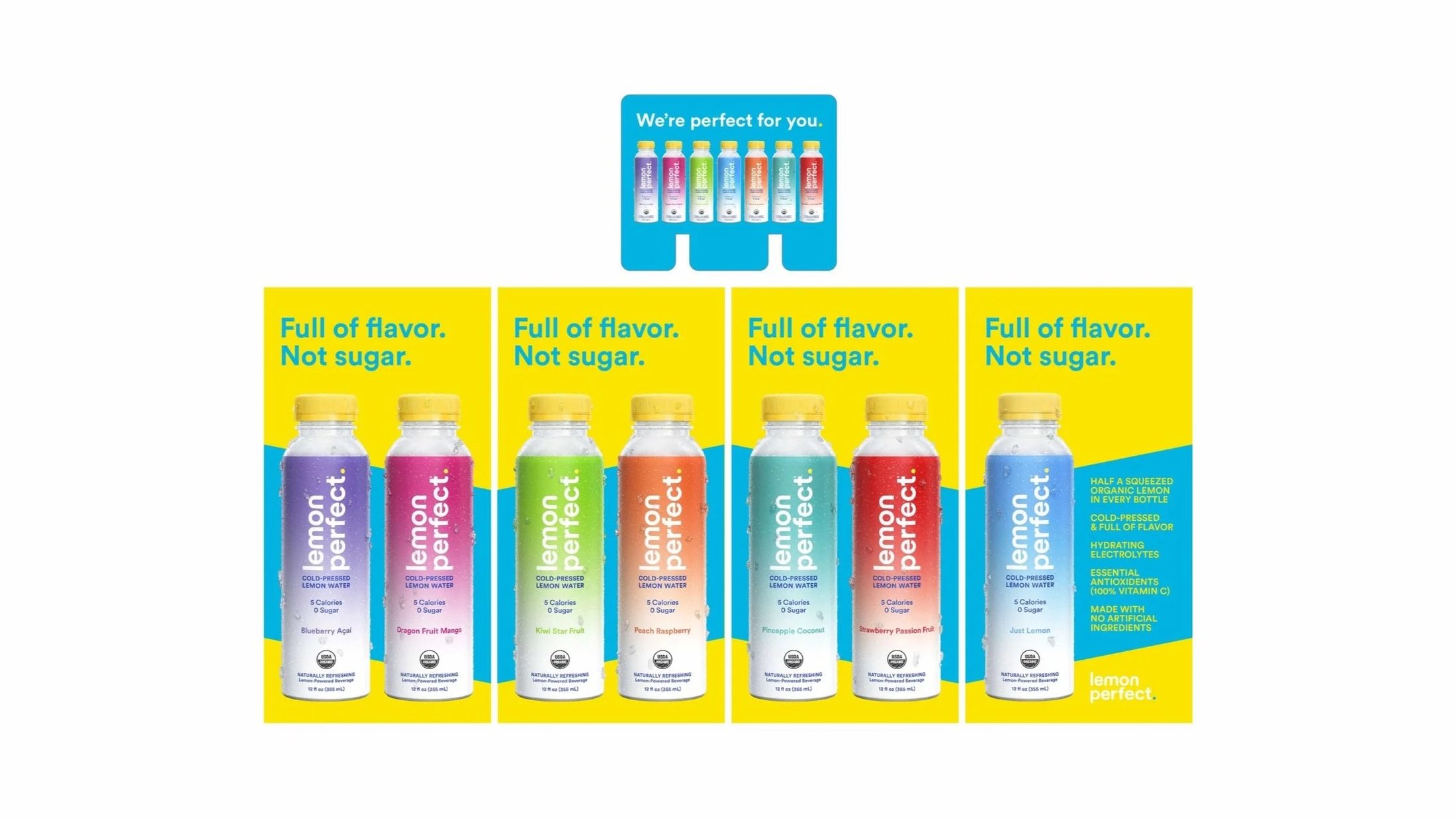 Second in-store dump bin display concept for Lemon Perfect