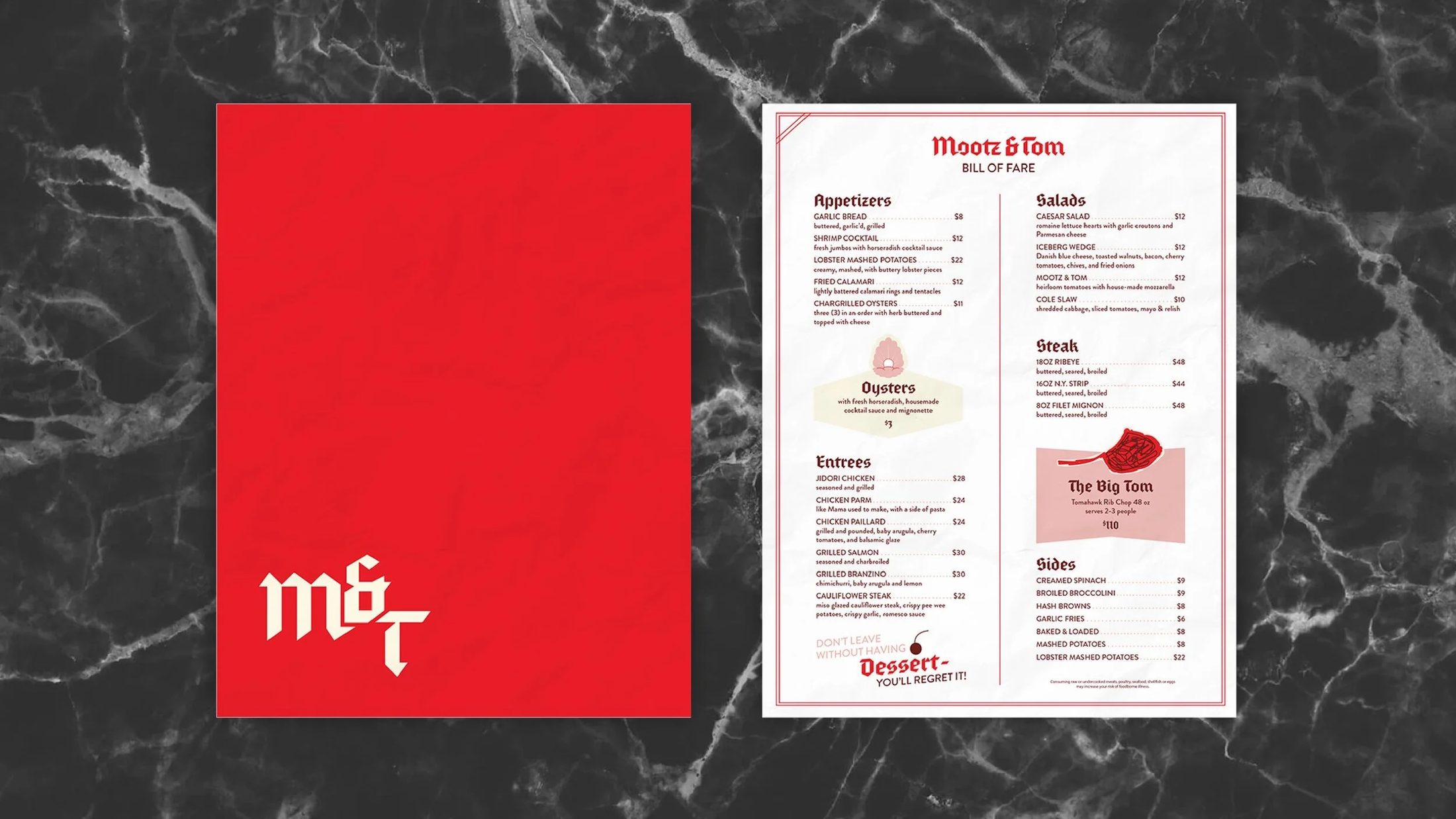 Mootz & Tom brand identity