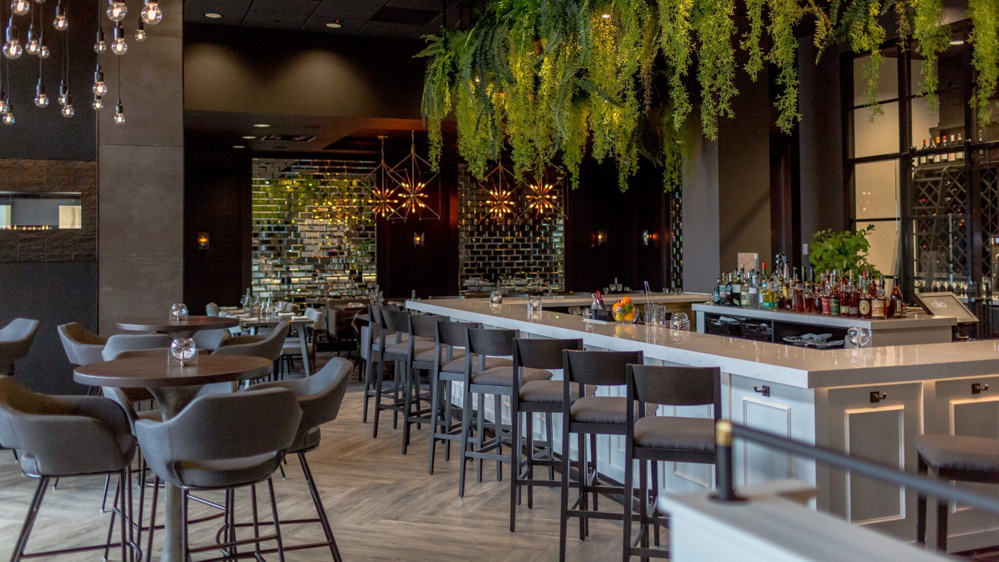Olio Italian restaurant interior