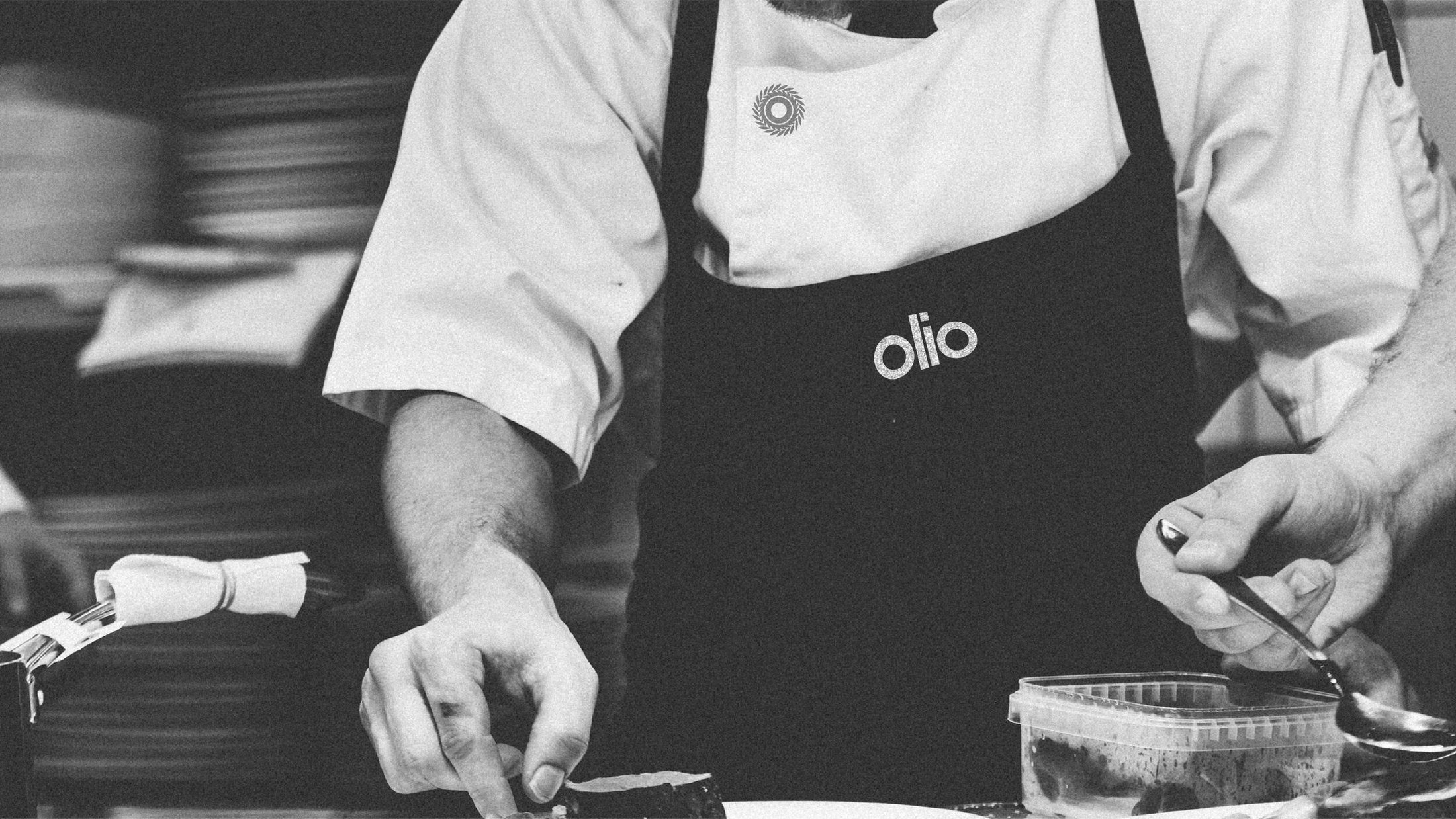 Olio Italian restaurant branding