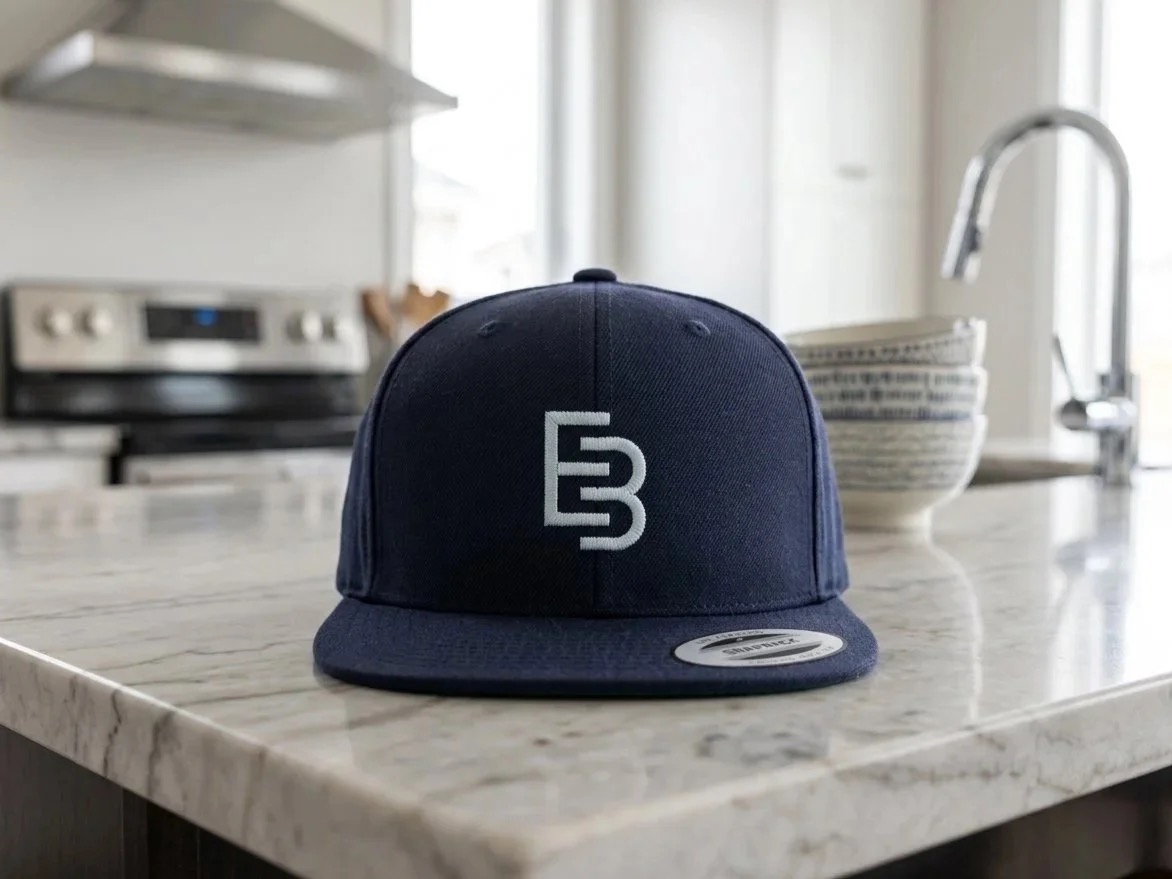 Eric Broad Real Estate hat branding