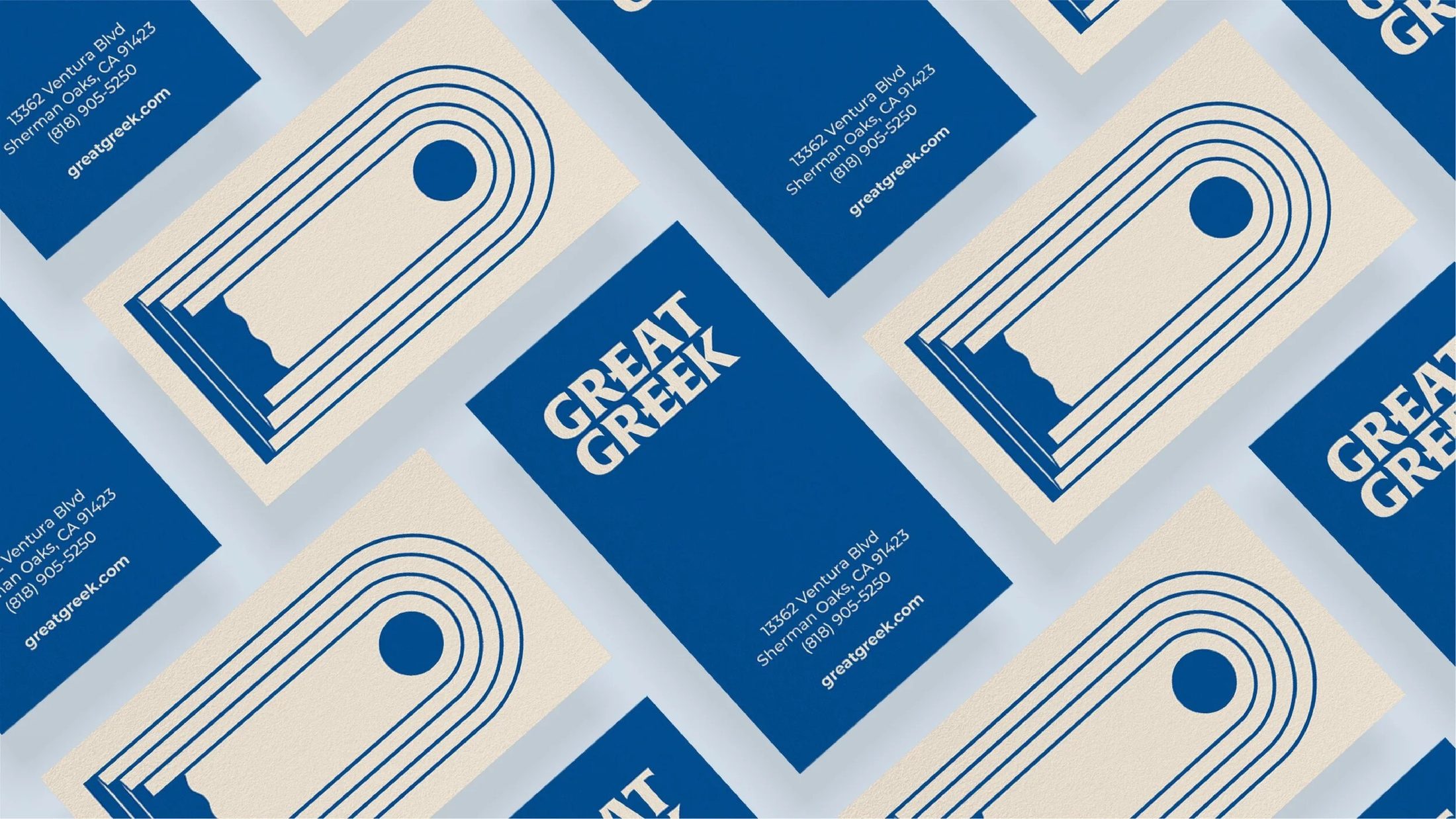 Great Greek business cards