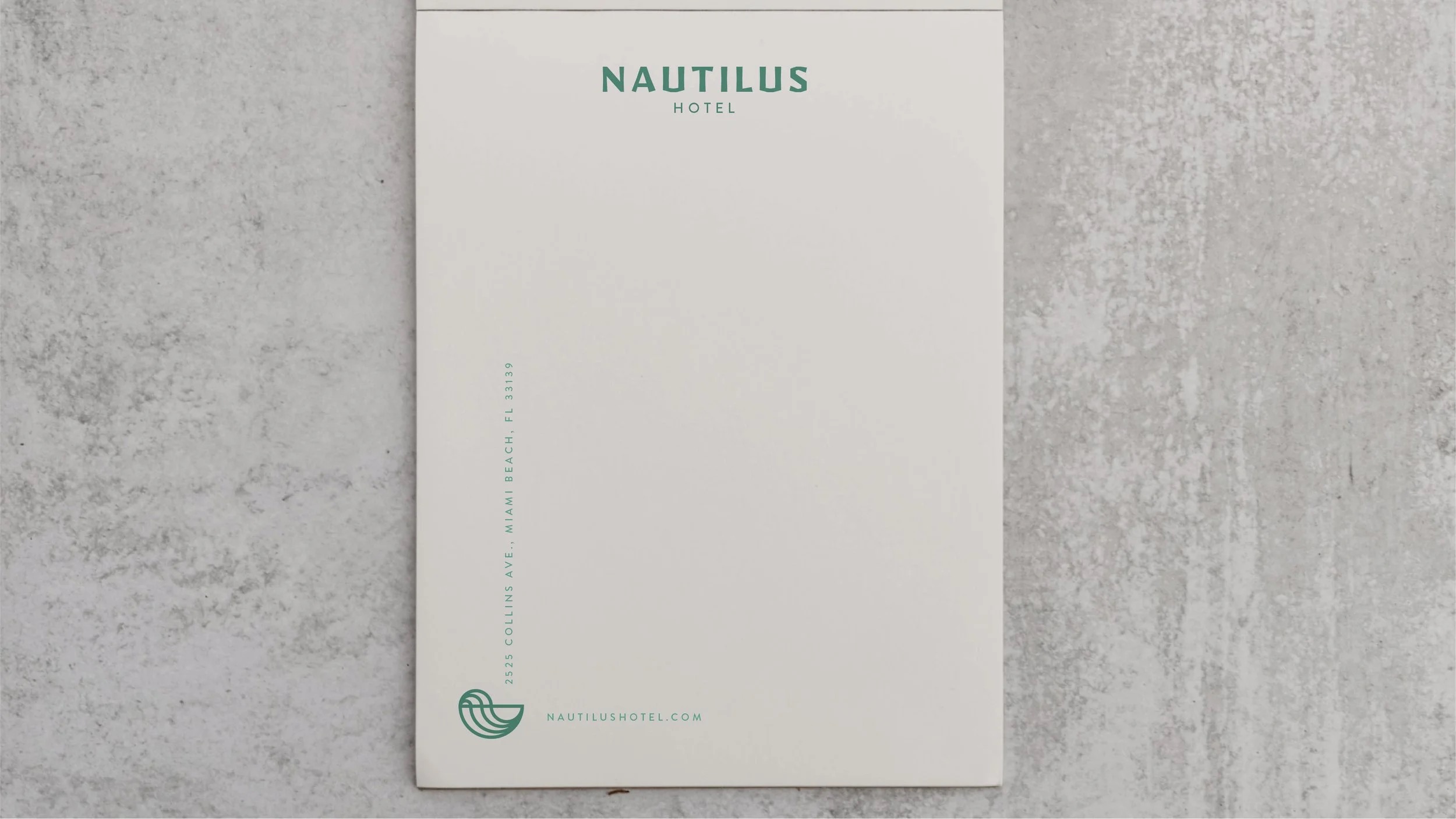 The Nautilus Hotel branding