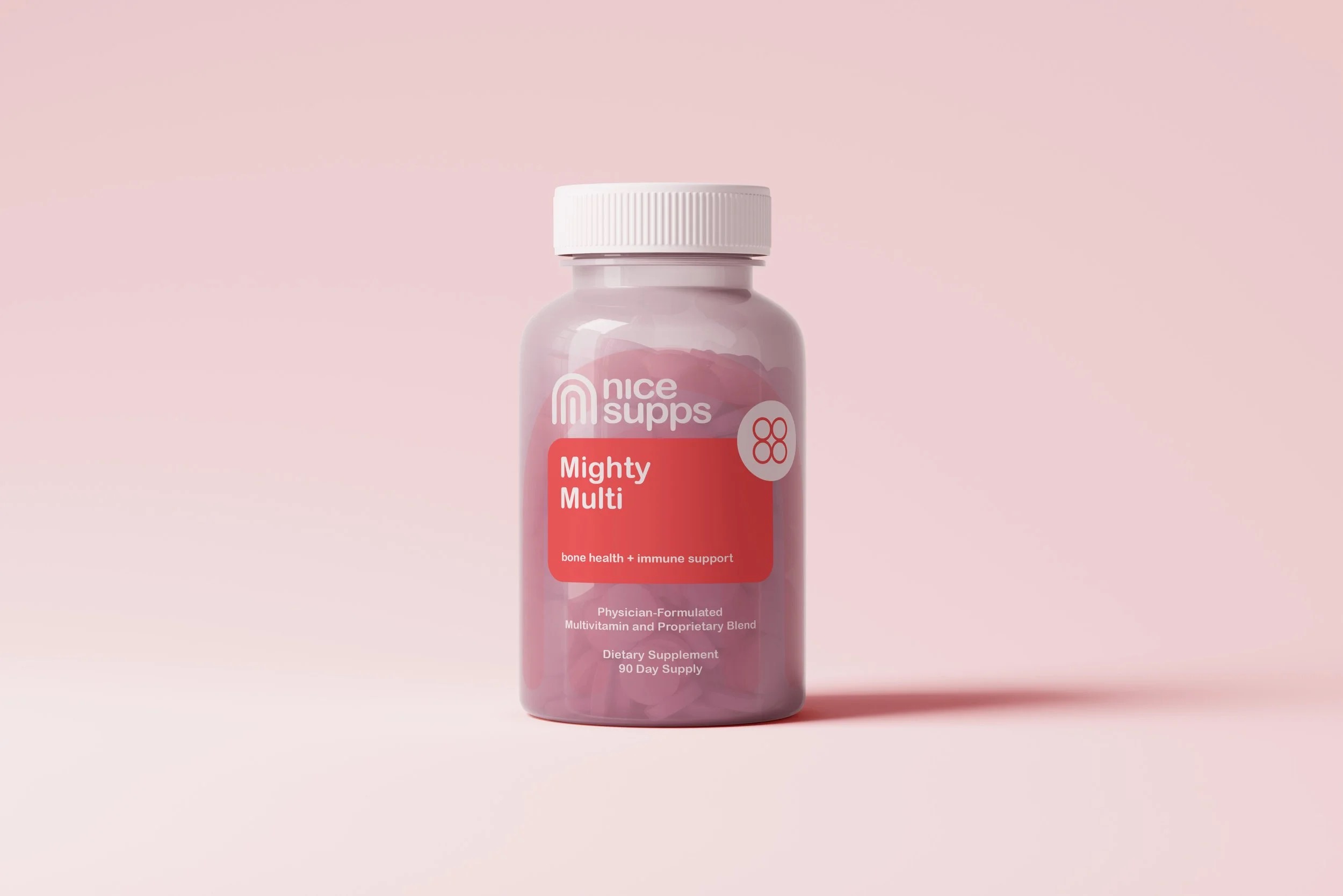 Nice Supps Mighty Multi label