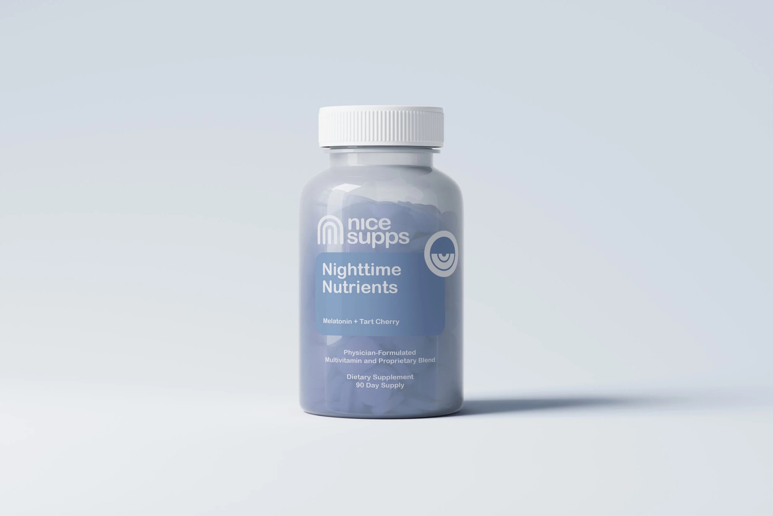 Nice Supps Nighttime Nutrients label