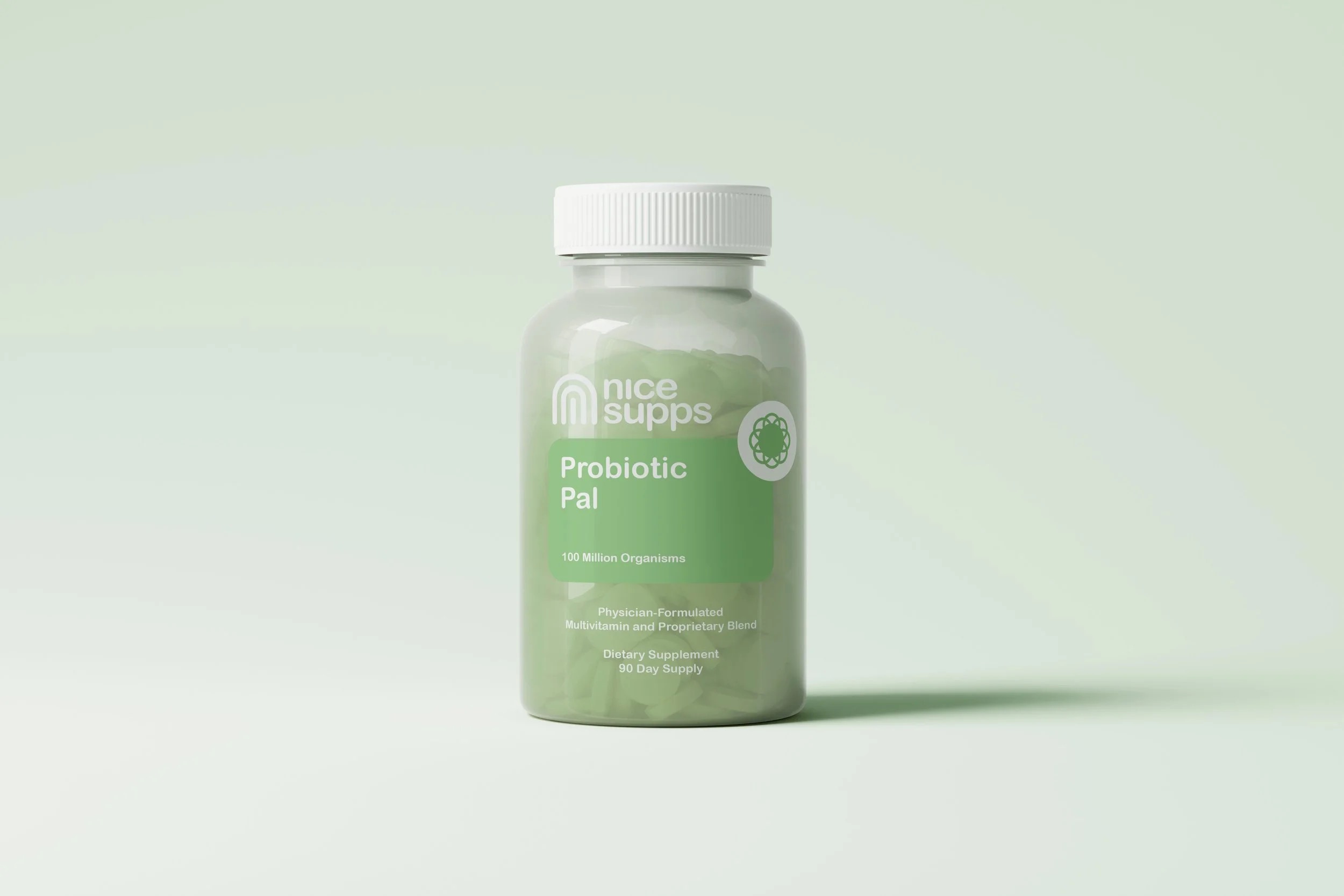 Nice Supps Probiotic Pal label