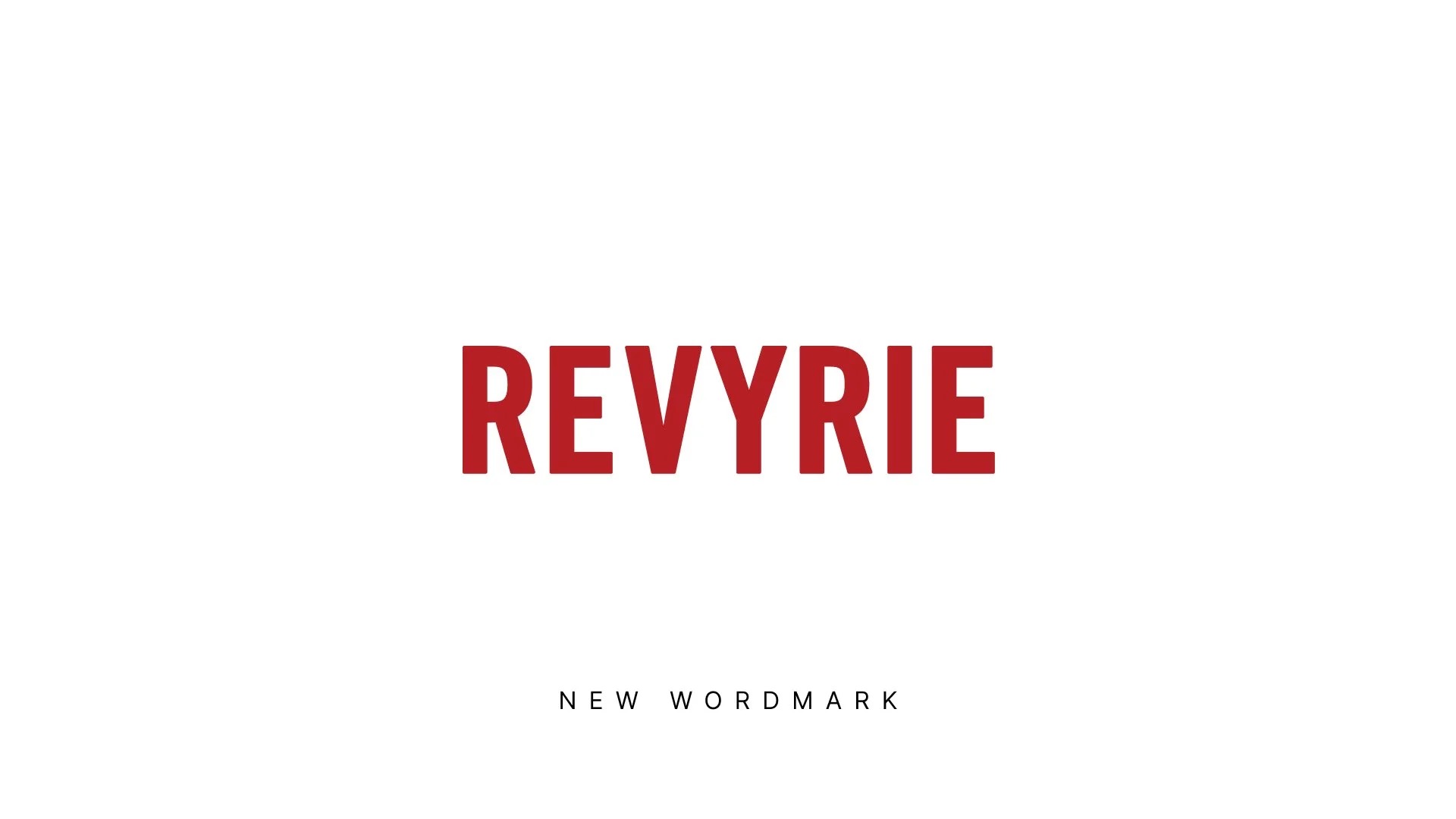 Revyrie new wordmark