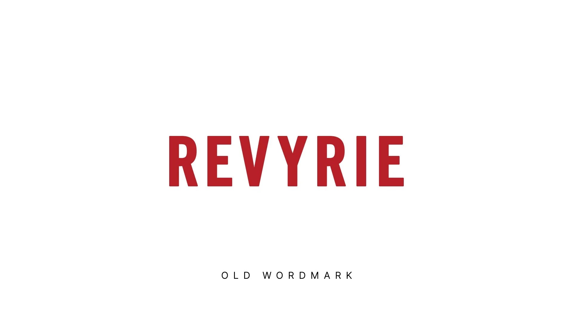 Revyrie old wordmark
