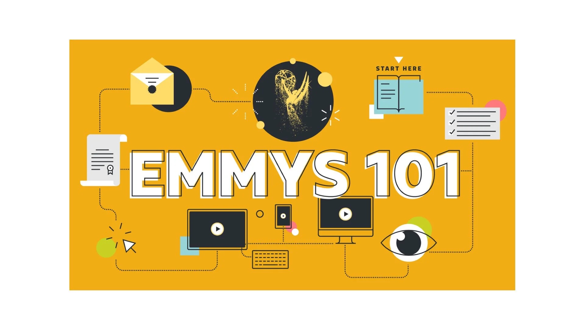 Key art for Emmys 101 event