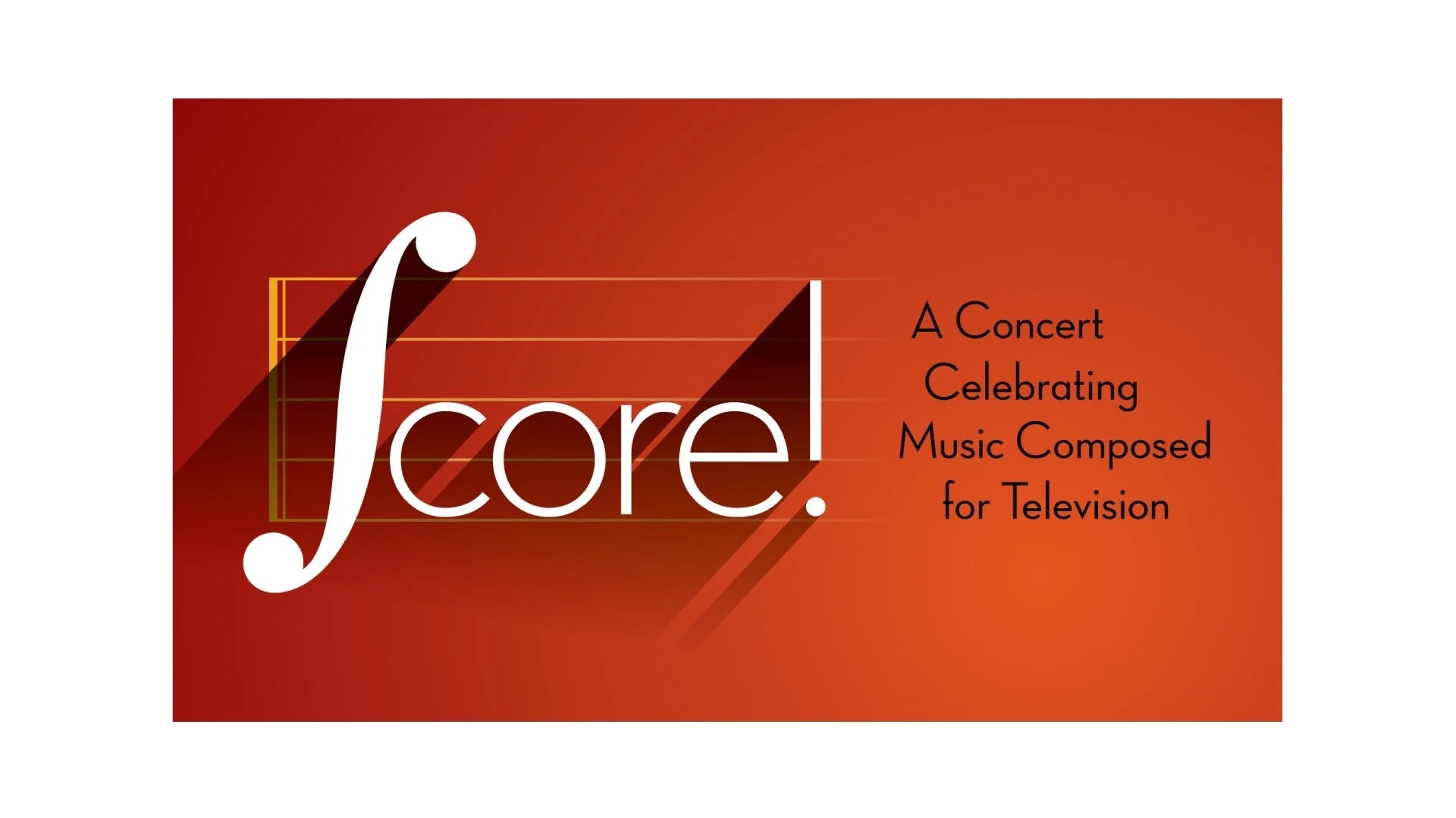 Key art for Television Academy Score event