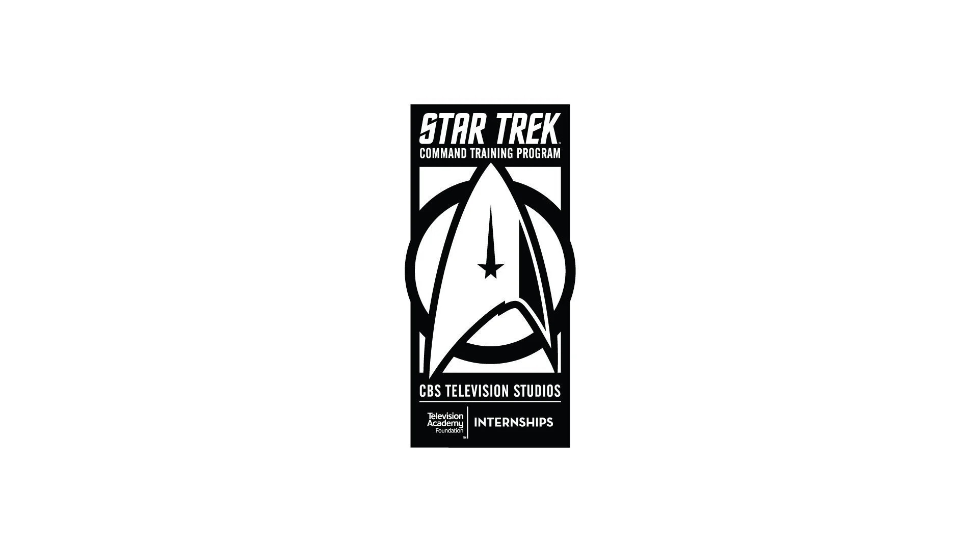 Star Trek program logo for Television Academy