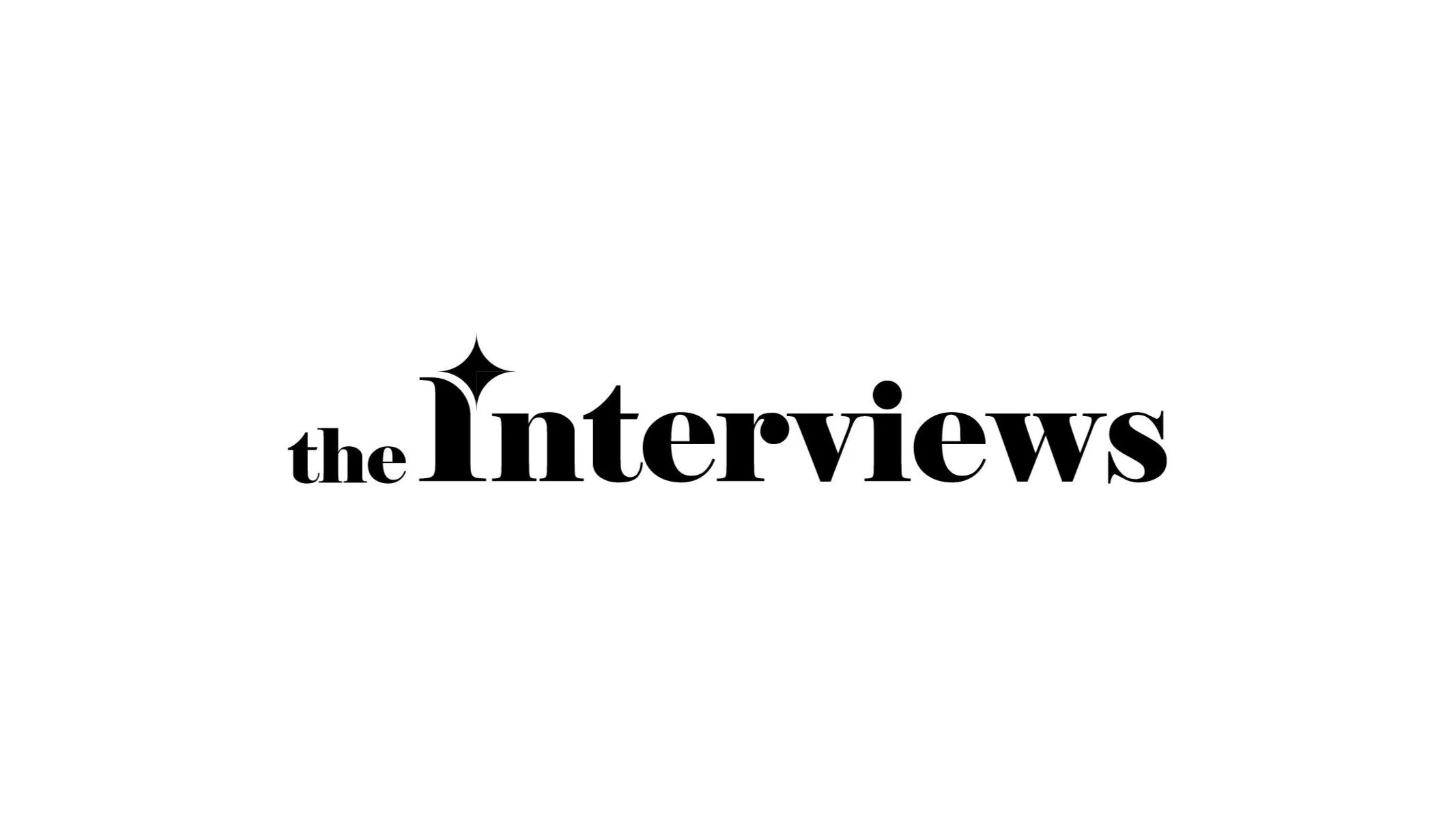 The Interviews program logo